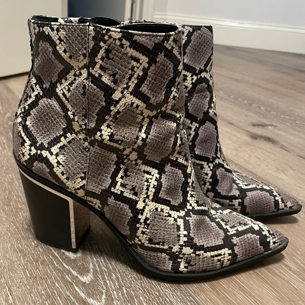 Circus by Sam Edelman Snake Skin Boots